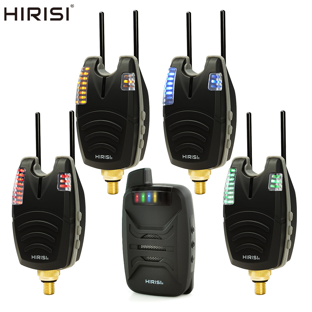 Bite Alarm - Hirisi الكارب الصيد إنذار مجموعة اللاسلكية