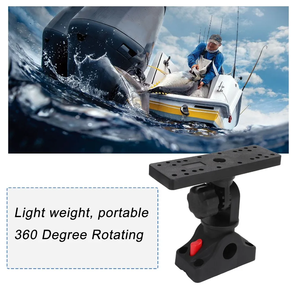 Generic 360 درجة الدورية صياد  - مراجعة Fish Finder Mount وسعره