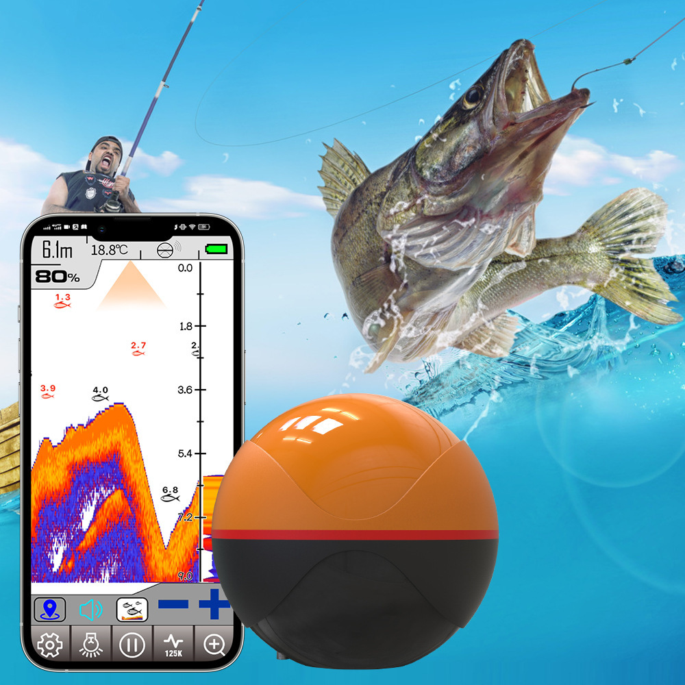 جهاز جديد لتحديد مواقع الأسماك - مراجعة Fish Finder Battery وسعره