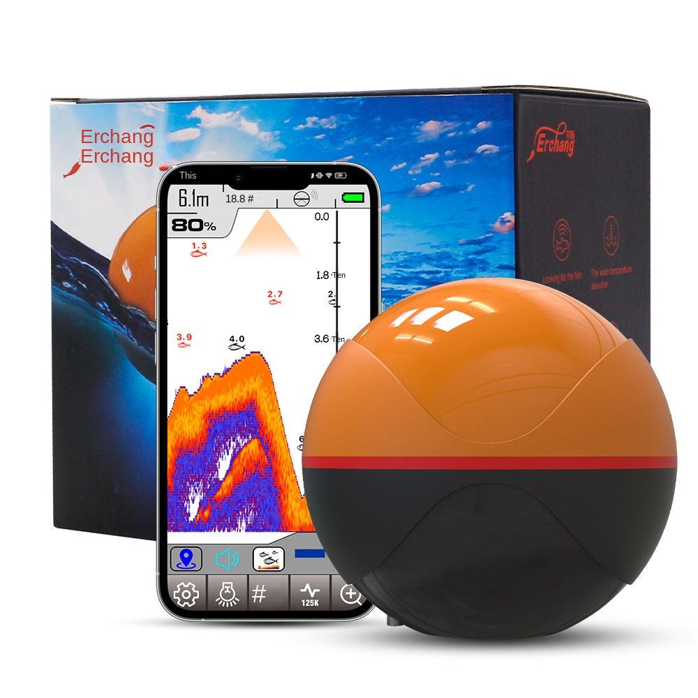 جهاز جديد لتحديد مواقع الأسماك - مراجعة Fish Finder Battery وسعره