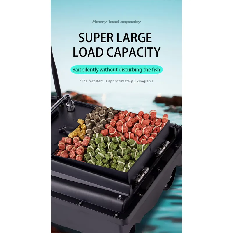 قارب طعم صيد ذكي بالتحكم عن بع - مراجعة Fishing Gps وسعره