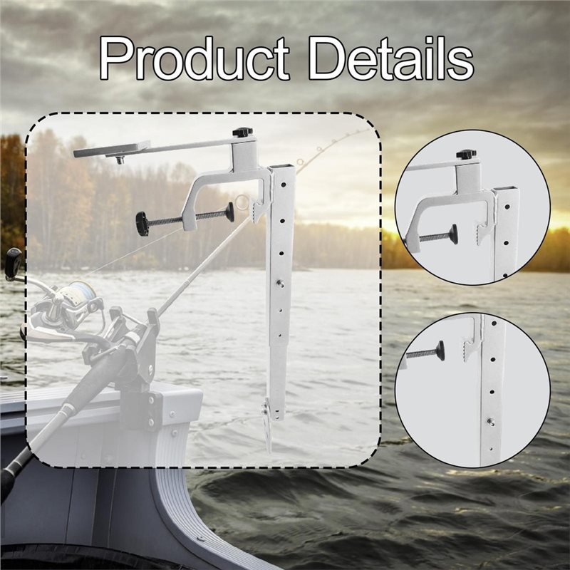 حامل جهاز تحديد مواقع الأسماك  - مراجعة Fish Finder Mount وسعره