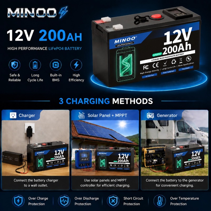 بطارية ليثيوم فوسفات الحديد 12 - مراجعة Fish Finder Charger وسعره