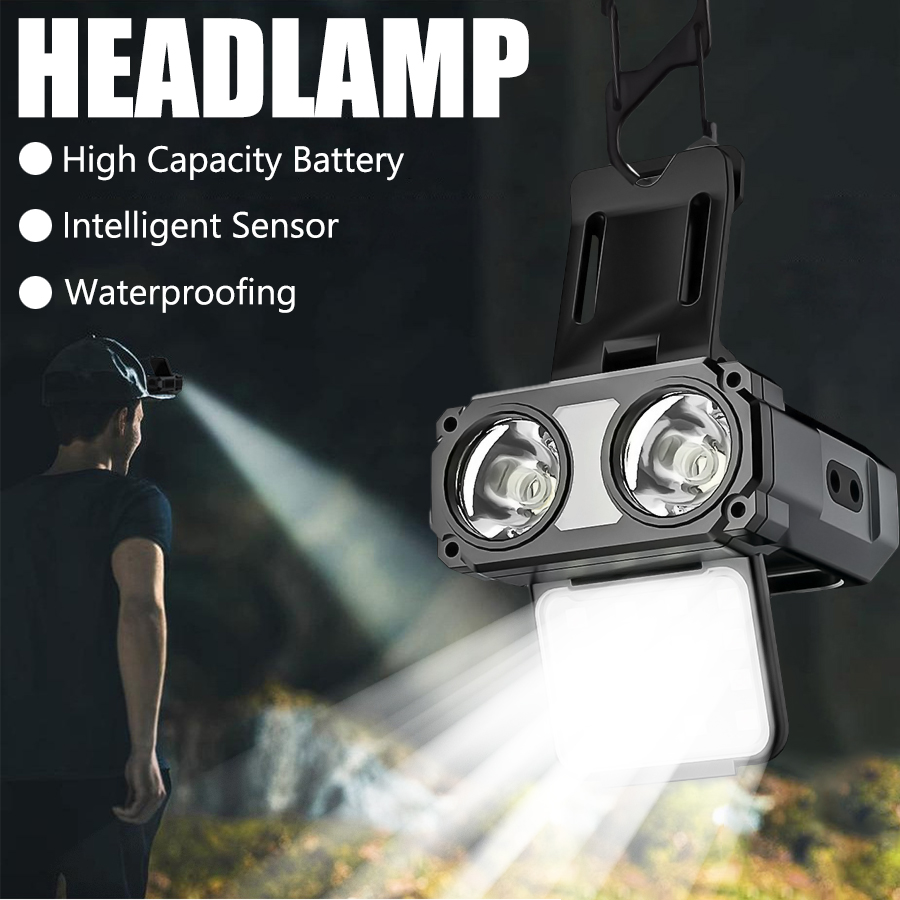 الاستشعار COB LED كشافات غطاء  - مراجعة Fish Finder Battery وسعره