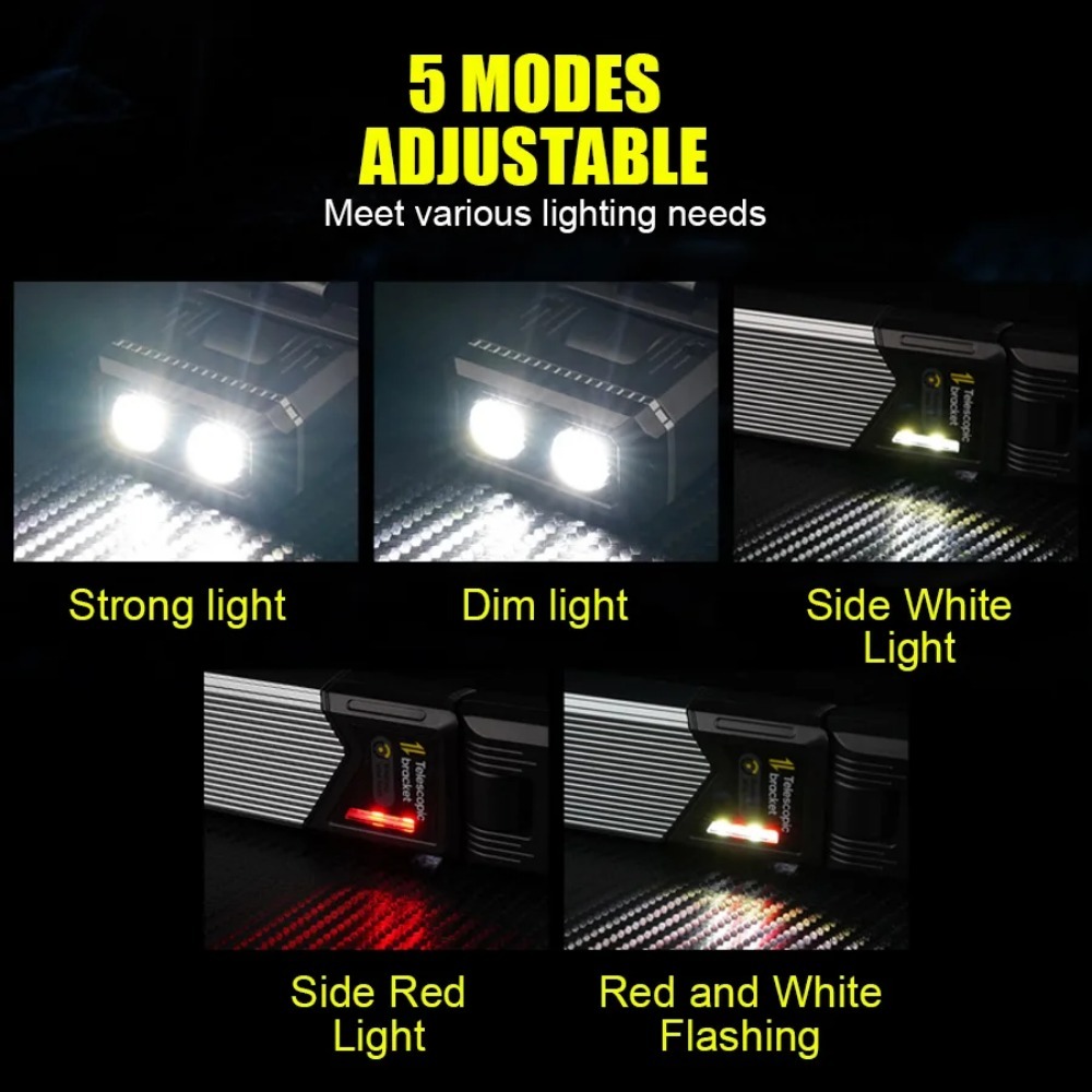 محمول 180 °   مصباح يدوي LED ق - مراجعة Fishing Light وسعره