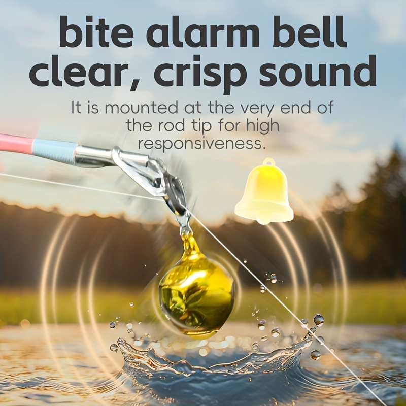 8 قطع من أجراس إنذار صيد الأسم - مراجعة Bite Alarm وسعره